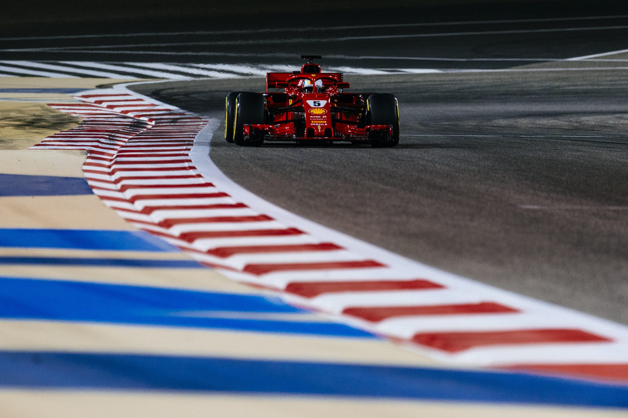 Sebastian Vettel - Bahrain GP 2018 - Ferrari