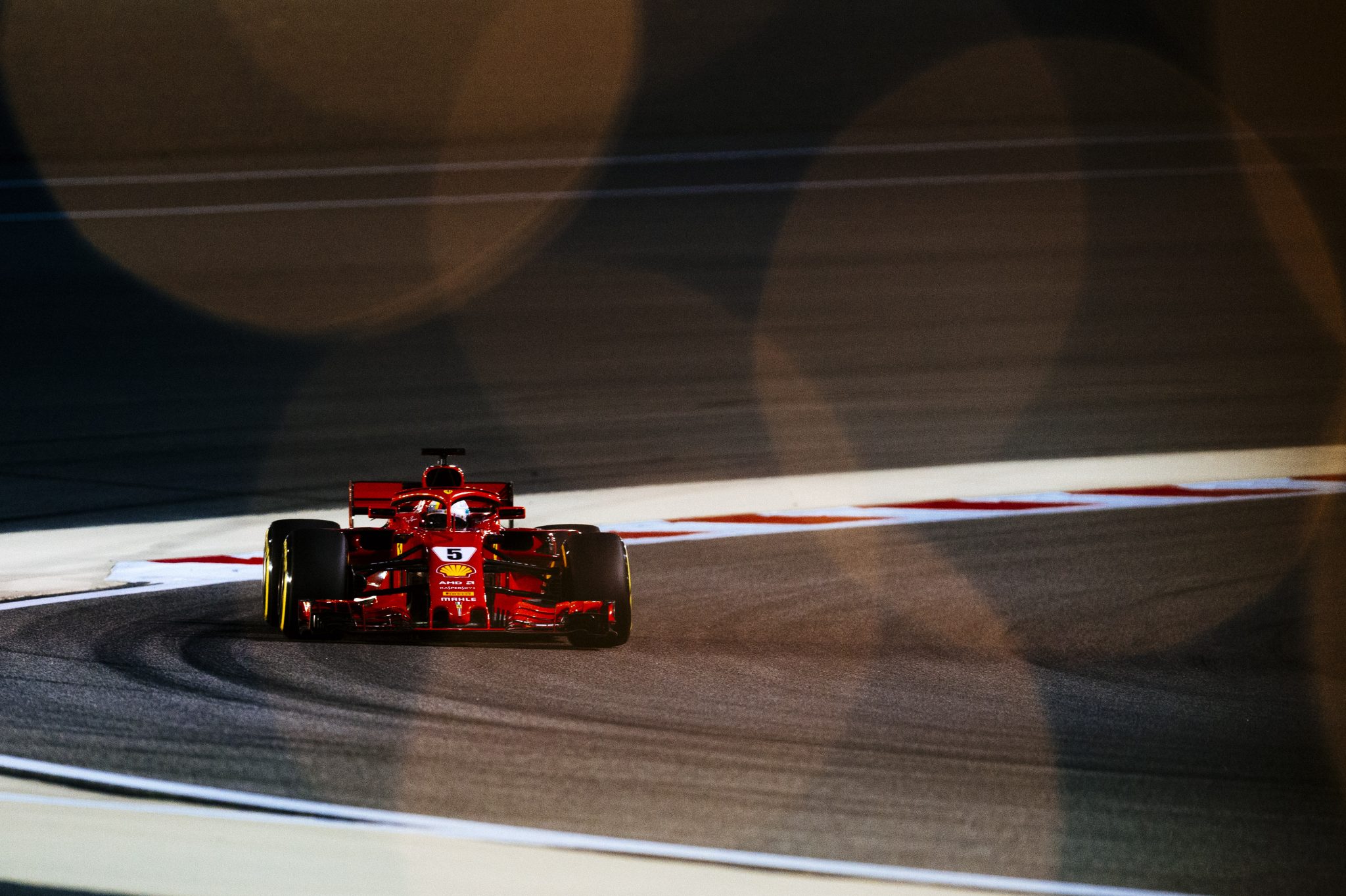 Sebastian Vettel - Ferrari - Bahrain Grand Prix 2018