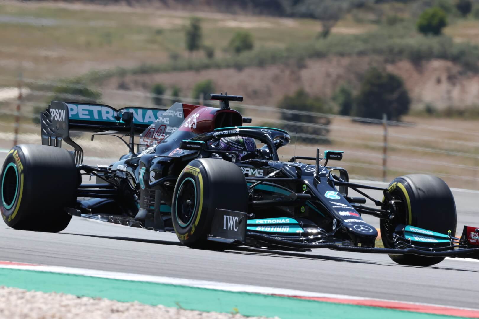 Lewis Hamilton F1 Mercedes Portugal 2021 Race Winner