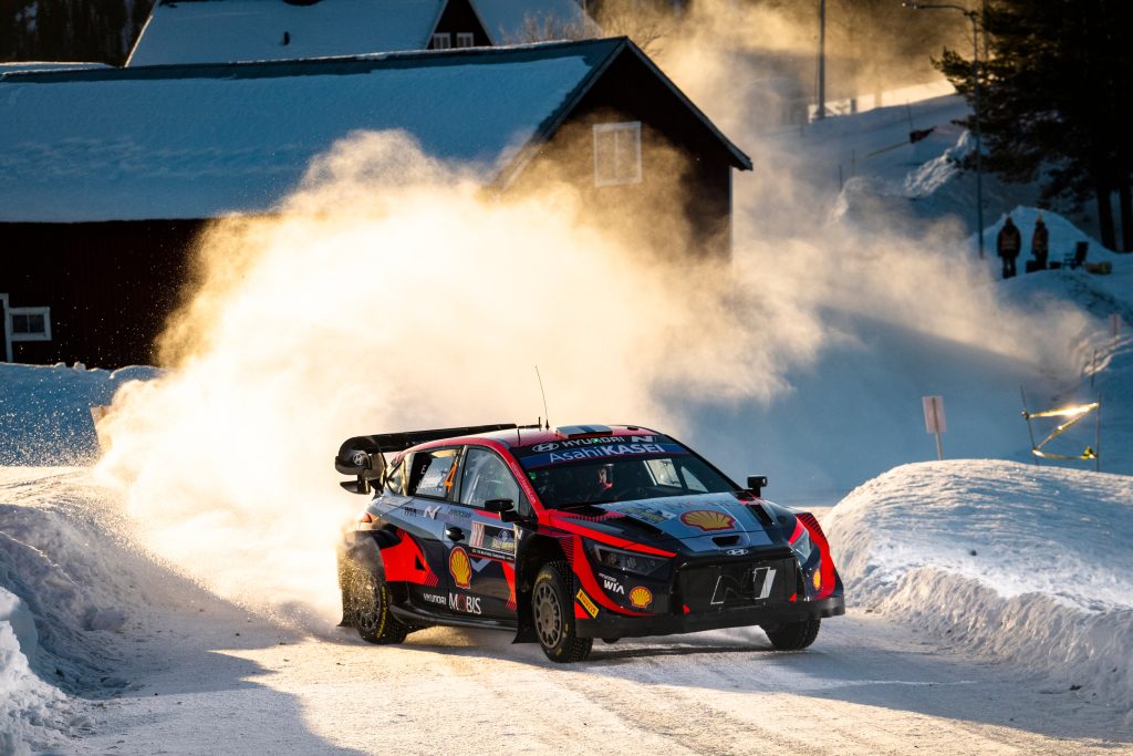 Esapekka Lappi Rally Sweden 2023 Hyundai i20N Rally1