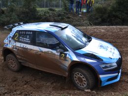 Γιώργος Κεχαγιάς Χρήστος Κουζιώνης Skoda Fabia R5 Evo 3o Rally Βοιωτίας 2023